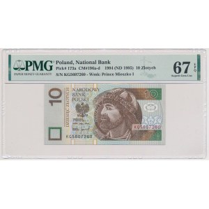 PLN 10 1994 - KG