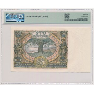 100 gold 1934 - Ser.C.M. - dot between series letters