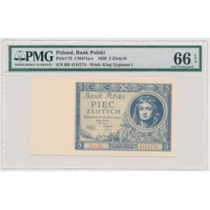 5 gold 1930 - Ser.BB.