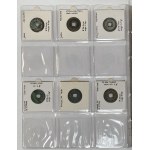 China, a collection of kesh coins - cluster period North. Sung...