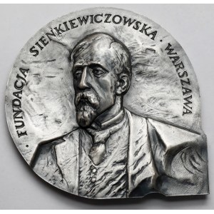 Medal, Unveiling of the Monument to Henryk Sienkiewicz, Warsaw 2000