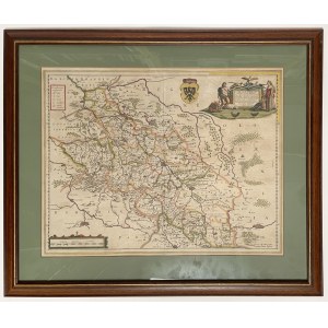 Jonas Scultetus (1603-1664), Mapa Slezska - Silesiae Ducatus