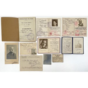 Zestaw dokumentów po lotniku - Janie Władysławie Szczerskim