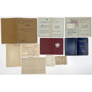 Zestaw dokumentów po lotniku - Janie Władysławie Szczerskim