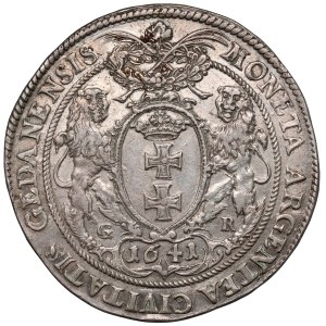 Władysław IV Waza, Talar Gdańsk 1641 GR