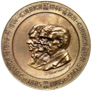 Medal Zakłady Ogrodnicze Urlichów w Warszawie 1905