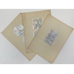 Wacław KOWALIK - ARCHIWUM PROJEKTANTA - szkice monet i medali - WYBITNY ZESTAW