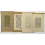 Wacław KOWALIK - ARCHIWUM PROJEKTANTA - szkice monet i medali - WYBITNY ZESTAW