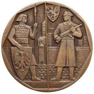 KOWALIK Medal XXV years of development of Kamień Land 1970 - ODLEW