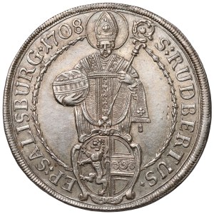 Austria, Salisburgo, Johann Ernst von Thun, Thaler 1708