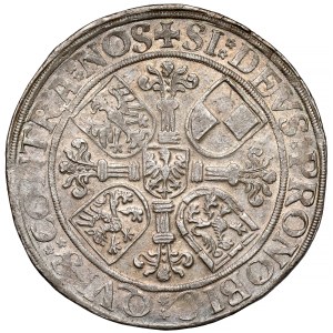 Brandenburg-Franconia, Georg and Albert II, Thaler 1543, Schwabach