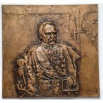 Stasinski, Józef Piłsudski Medal - LARGE plaque