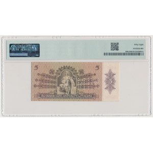 Hungary, 5 Pengö 1939 SPECIMEN