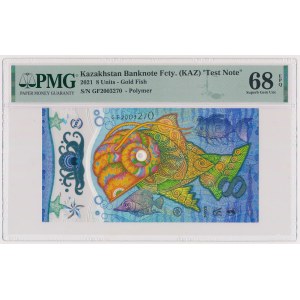 Kazakhstan, TestNote SURYS - GOLD FISH 2021