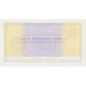 Scotland, Capital Incentives Limited, SPECIMEN 5 Pounds 1997