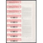 London, FORD MOTOR Company, SPECIMEN Bonds 10,000 Pounds 1989.