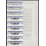 Australia, IBM Australia Credit Limited, SPECIMEN 10,000 Dollars Bonds 1989