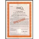 Italy, Istituto Mobiliare Italiano Bank, SPECIMEN Bonds 1,000 Sollars