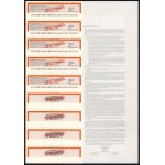 Italy, Istituto Mobiliare Italiano Bank, SPECIMEN Bonds 1,000 Sollars