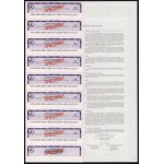 Luxembourg, European Investment Bank, SPECIMEN Bonds 1,000 Pounds 1990