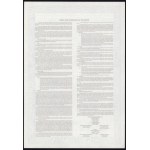 Italy, Republic of Italy, SPECIMEN Bonds