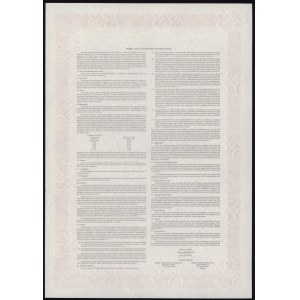 Australia, South Australian Government Financing Authority, SPECIMEN Bonds 10,000 Dollars 1989.