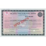 Japan, The Mitsui Taiyo Kobe Bank, SPECIMEN 500,000 ECU