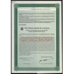 Japan, The Royal Bank of Canada, SPECIMEN Bonds 10 million Yen 1990