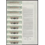 Australia, The Rural and Industries Bank of Western Australia, SPECIMEN Bonds 250,000 Dollars 1989