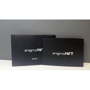 PWPW enigmaNFT card with folder
