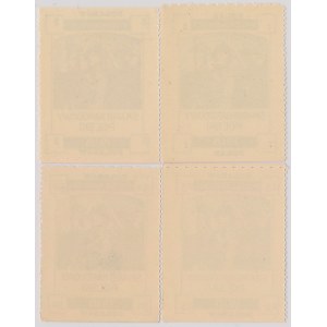 Skarb Narodowy Polski - 1, 5, 25 i 50 dolarów 1918
