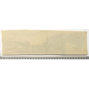 Canada, Northern Alberta Railway, Stock Certificate - Unfinished Proof