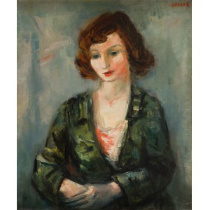 Jakub Zucker (1900 Radom - 1981 Nowy Jork), Zamyślona dziewczyna