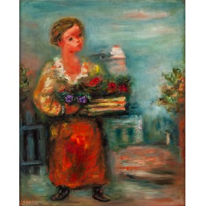 Jakub Zucker (1900 Radom - 1981 Nowy Jork), Paryska kwiaciarka, lata 20.-30. XX w.