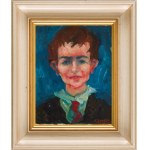 Jakub Zucker (1900 Radom - 1981 New York), Porträt eines Jungen.