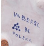 Wojciech Bersz (ur. 1946), Zestaw naczyń z napisami Tajna... i Lecz., lata 70.-80. XX w.