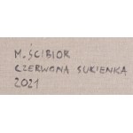 Martyna Ścibior (nar. 1985, Lublin), Červené šaty, 2021