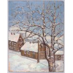 Aleksander Koza (1916-1988), Zima. Podgórze. Myślenicka, lata 70./80. XX w.