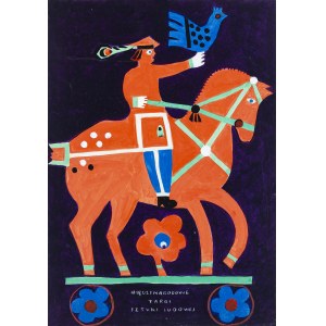 Jerzy Napieracz (1929-2018), [Poster design] International Folk Art Fair, 1973