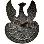 Polnischer Adler an der Mütze - Strzelecki, Polnische Legionen, um 1915