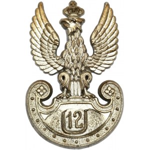 Polnischer Adler auf Mütze - 12. Podolsker Kavallerie-Regiment - Polnische Streitkräfte im Westen [ Stanley &amp; Sons].