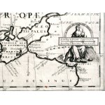 Mapa Europy Środkowej - Sarmacji, Panoni i Dacji, Londyn 1700r -A new map of Sarmatia, Europaea Pannonia and Dacia shewing their Principal Divisions, People, Cities, Towns, Rivers, Mountains &c. ...”. E. Wells