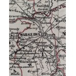 Geograficzny Atlas Świata Józefa Herknera - 20 map - Warszawa 1863, [ Królestwo Polskie, Prusy, Europa Azja, Stany Zjednoczone]