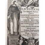 [Z Biblioteki Pijarów w Hanowerze] - rozważania nad Psalmem 86 - Monachium 1677  Excitationes dormitantis animæ circa psalmum octogesimum sextum. Canticum magnificat, salvationem angelicam, & antiphonam salve regina. Ad ... sanctissimam virginem deiparam