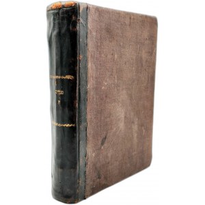 Tanach - Biblia Hebrajska - Warszawa 1860 [Judaika]