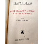 Archutowski, Stach, Klawek i inni - Sprawy Biblijne - [ dziesięć tytułów - Co to Jest Pismo Święte i inne ], Poznań 1922