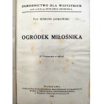 Jankowski, Łebkowski, Brzozowski - Ogródek miłośnika, Dalje, Bzy Konwalia Narcyzy [ogrodnictwo], Warszawa 1930