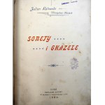 Łętowski Julian - Sonety i Ghazele - Łódź 1899 [ Knihtiskárna bratří Nowackých v Lodži].