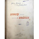 Łętowski Julian - Sonety i Ghazele - Łódź 1899 [ Introligatornia Braci Nowackich w Łodzi]