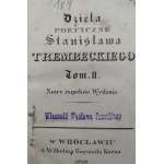 Trembecki Stanisław - Dzieła Poetyczne T. I- II - Wrocław 1828